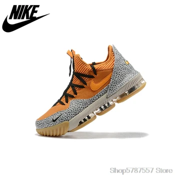 

Nike LeBron 16 Low Men's Basketball Shoes Original Shock Absorbing Outdoor Sneakers Combat air cushion