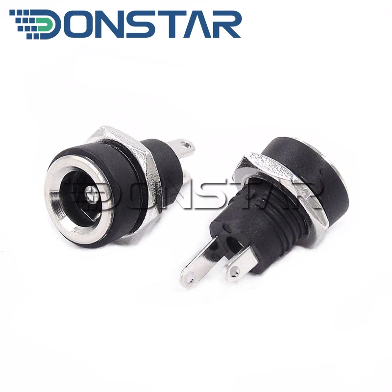10PCS DC-022B 5.5x2.5mm 5.5 X 2.5 mm Female DC Power adapter dc jack connector DC022B power plug male 5.5*2.5mm | Обустройство дома