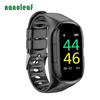 

M1 Sport Watch Smart Watch With Bluetooth Wireless Earbud Heart Rate Monitor Fitness Tracker Smart Wristband For Men Women