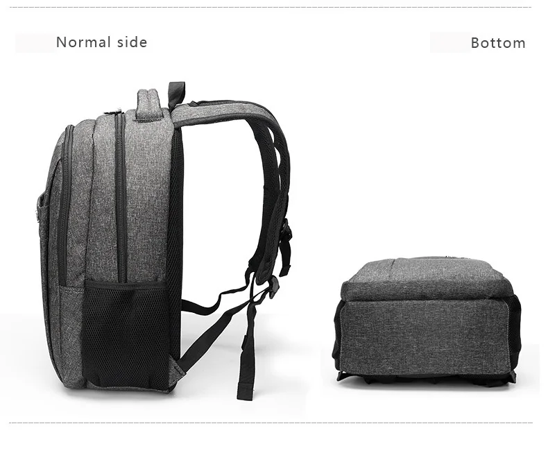 Нейлон рюкзак для ноутбука мужчины mochila masculina серый черный туристический рюкзак школьная сумка для мальчиков повседневная водонепроницаемый рюкзаки мужские