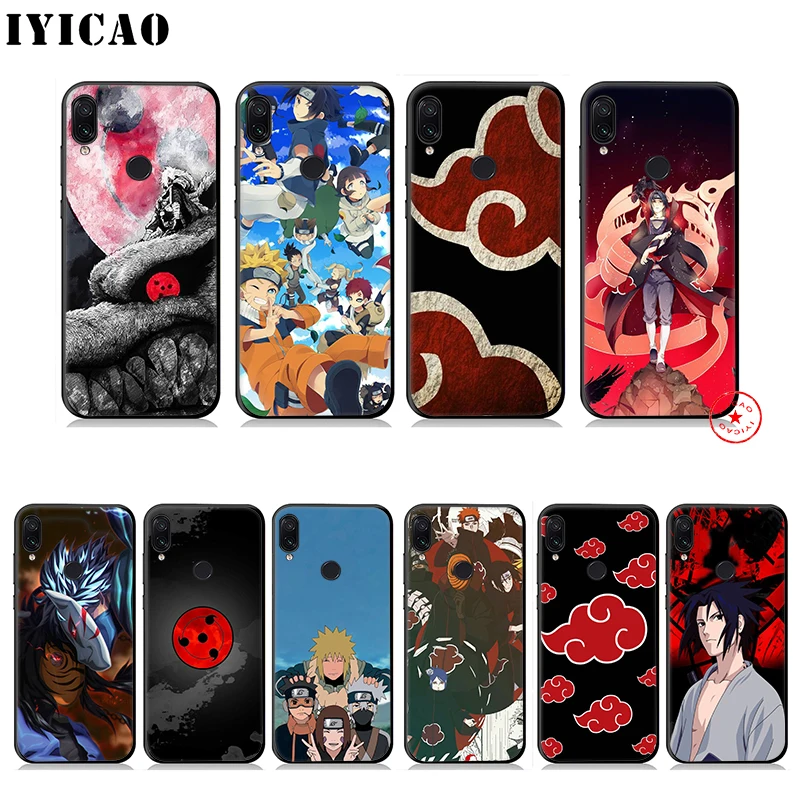 IYICAO Наруто Саскэ Какаси мягкий чехол для Xiaomi Redmi Note 8 7 6 5 Pro 5A 4X задняя силиконовая |