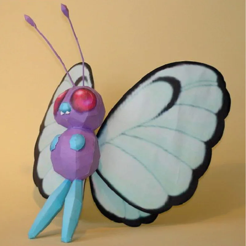 

Big butterfly Cartoon Anime Paper Model Manual DIY Adult Decompression Student Activity Gift