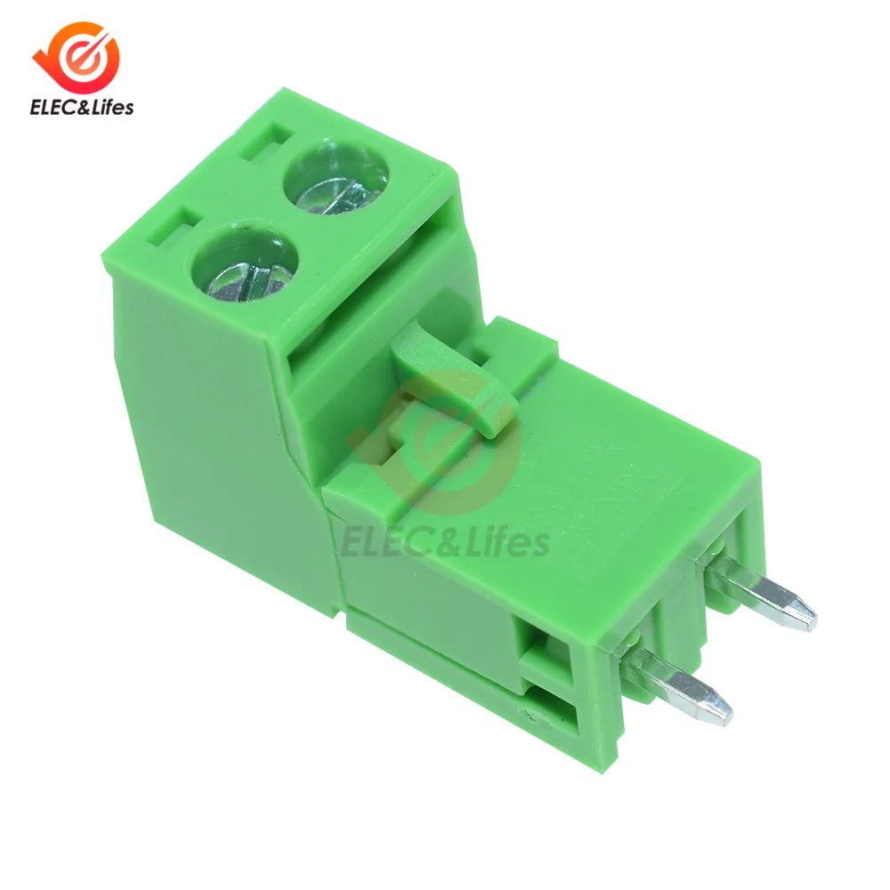2Pin 10 шт. HT5.08 2 3 4 клеммный разъем типа 300 В 10A KF2EDGK 5,08 мм шаг PCB разъем винтовой клеммный блок