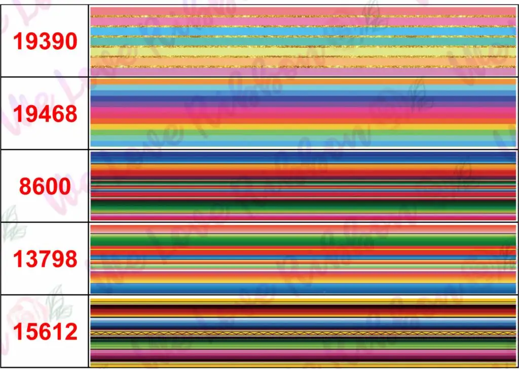 16 мм-75 мм радужные горизонтальные полосы напечатанные Grosgrain/эластичная лента DIY бант для волос 50 ярдов/рулон подарочная упаковка цвет Мексика