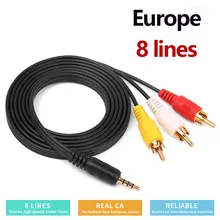 Europa linhas 8 porto para dvb-s/s2 clines receptor de satélite mais estável super rápido