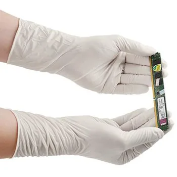 

20pcs Thick Disposable White Gloves Household Cleaning Washing Gloves Nitrile Anti-static Nail Art Tattoo Anti-Static Gloves