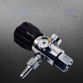 

Alloy Acetylene Tool Mini Argon Gas Meter Rustproof Accessories Anti Fall Clear Scale Welding Regulator Oxygen Pressure Reducer