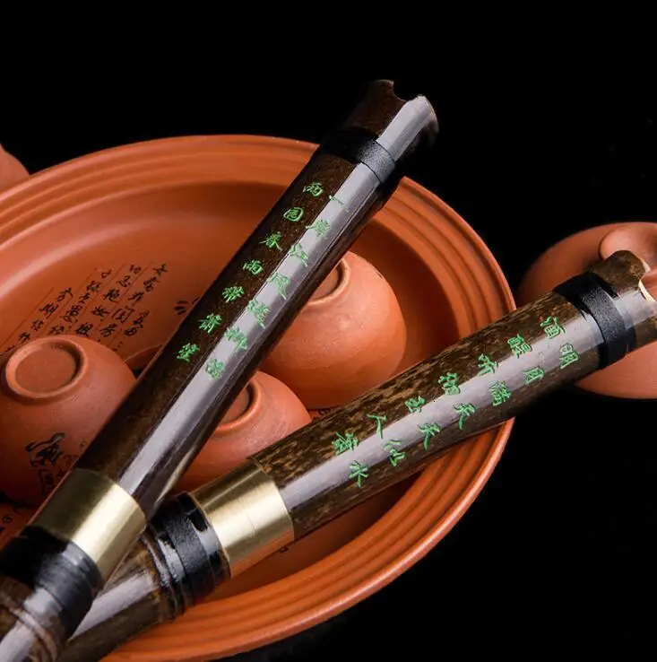 Китайская бамбуковая флейта вертикальный духовой инструмент 6/8 отверстие кайт Начинающий традиционный фиолетовый Bambu флейта G/F ключ