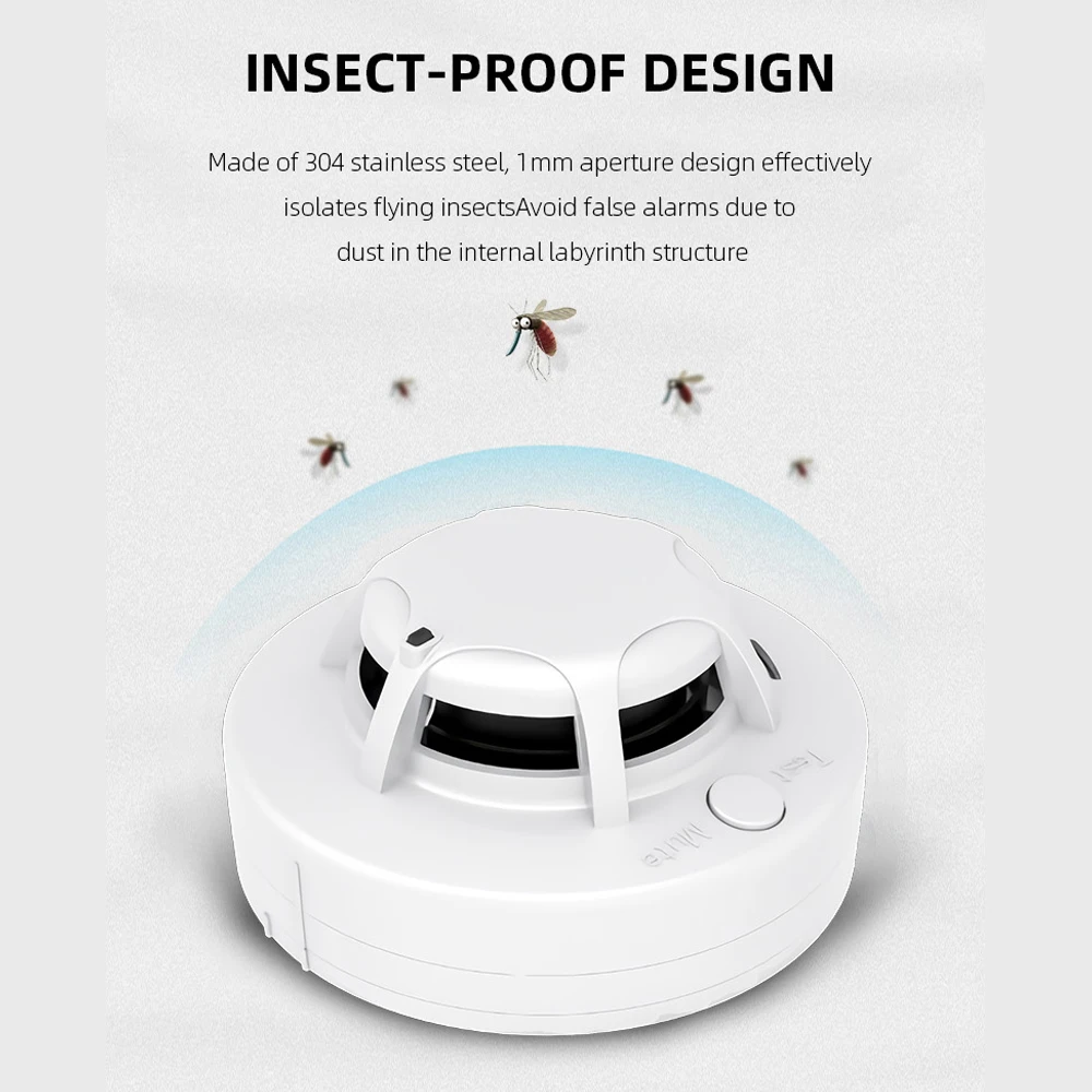 Рисунок 4 - Беспроводной детектор дыма Wolf-Guard 85 дБ 433 МГц