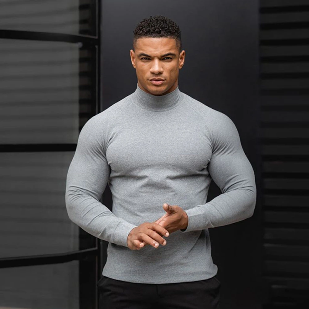 Sicilië vingerafdruk diep Fitness Clothing Men Bodybuilding Shirt | Sports Long Sleeve Men's T-shirts  - Long - Aliexpress