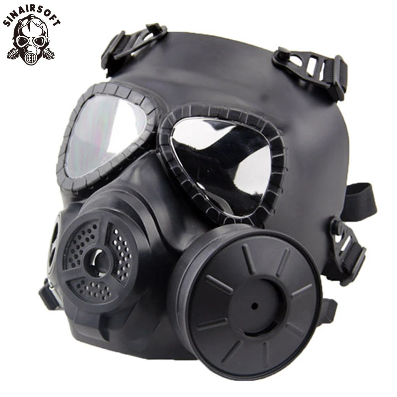 

Tactical Head Masks M04 Dummy Skull Full Face Gas Mask With Fan Military Airsoft Paintball Shooting Wargame Cosplay Protection