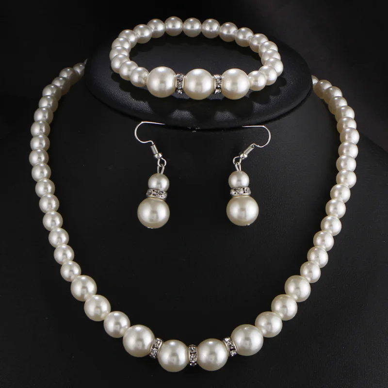 Набор аксессуаров для костюма Audrey Hepburn завтрака в Tiffanys 1950 s, ожерелье из искусственного жемчуга, серьги, браслет, набор из 5 предметов