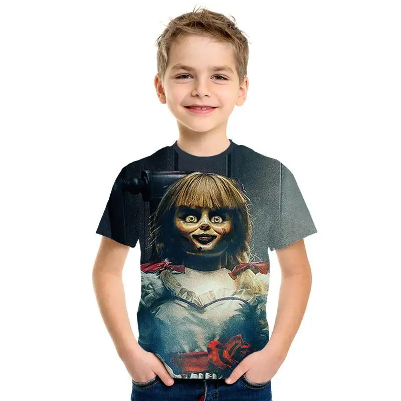 3D анимированная игрушка-Фотоаппарат, история 4, детская одежда с героями мультфильмов Милая рубашка для отдыха для мальчиков и девочек модная футболка с короткими рукавами для детей в стиле Харадзюку