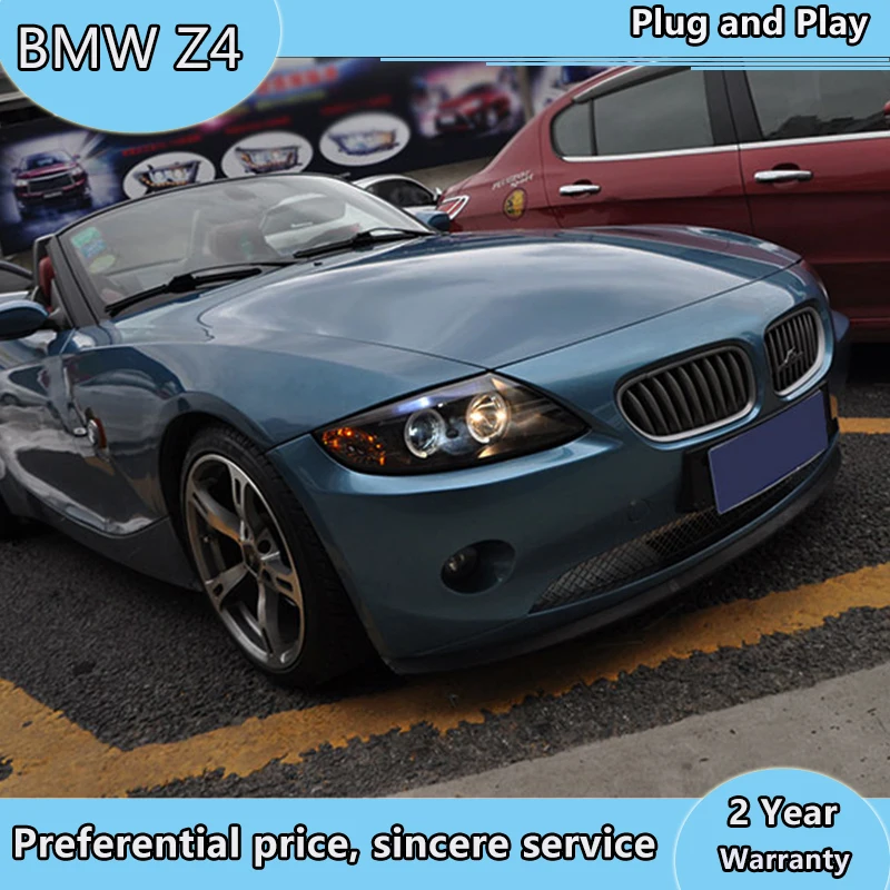 Car Styling For BMW Z4 E85 led headlights 20032008 for Z4 headlight
