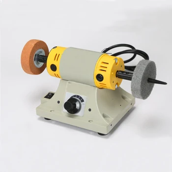 

Jade Cutting Machine Small Table Mill Adjustable Speed Mini Polishing Machine For Jewelry Motor Tool Lathe Bench Grinder Kit