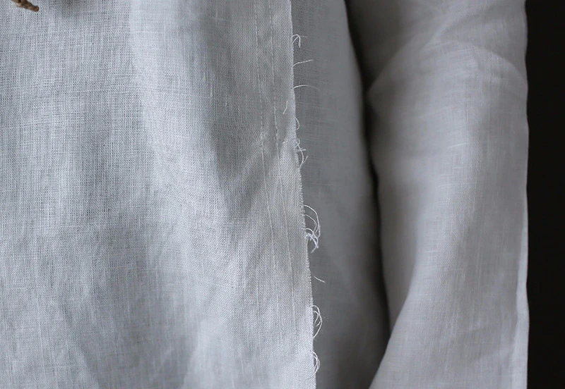 NINI WONDERLAND Весенняя белая льняная Повседневная рубашка Женская винтажная блузка с длинными рукавами женские рваные края Большие размеры топы Осенние