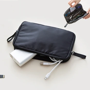 

New Portable Travel Wallet Purse High Quality Durable Organiser Document Bag Passport Ticket ID Holder ravel Organizer Cable Bag
