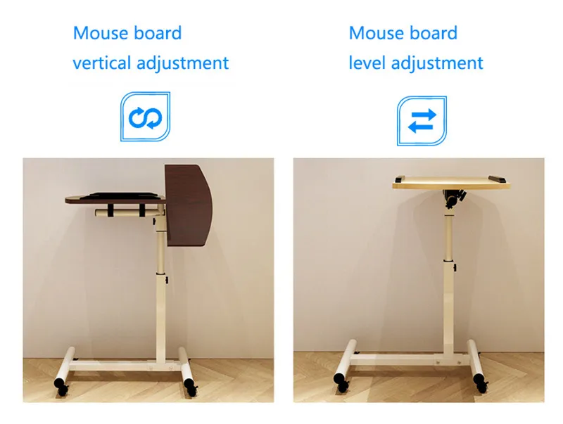 Регулируемый портативный компьютерный стол вращающийся столик для ноутбука складной столик для ноутбука может быть поднят стоящий стол Offcie обеденный
