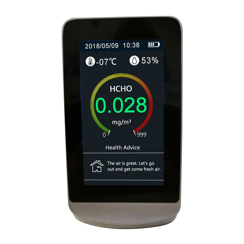 4 3 дюймовый цифровой ЖК DM72A PM2.5 PM1.0 PM10 HCHO TVOC AQI детектор термометр и гигрометр