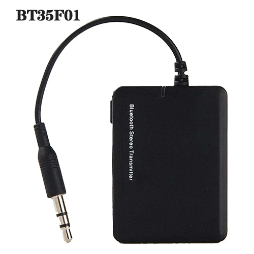 BT35F01 Tebe Bluetooth передатчик 3,5 мм разъем аудио адаптер беспроводной Bluetooth стерео аудио передатчик адаптер для динамиков наушников - Цвет: BT35F01