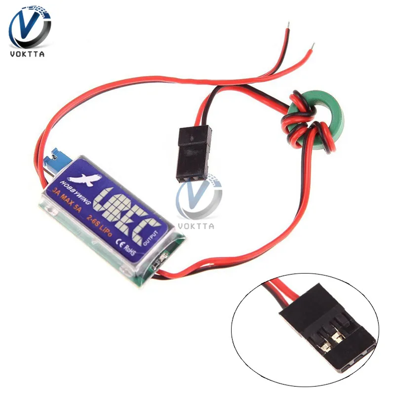 RC UBEC Switch Module 5V / 6V 3A Max 5A Lowest RF Noise BEC Full
