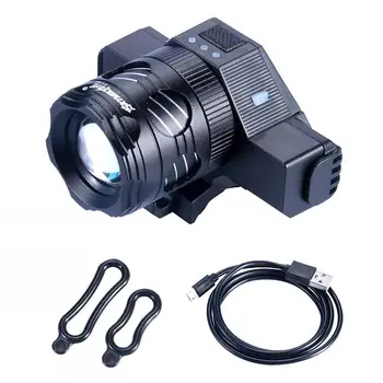 

USB Rechargeable Bicycle Lights COB Headlights LED Night Light Riding Warning