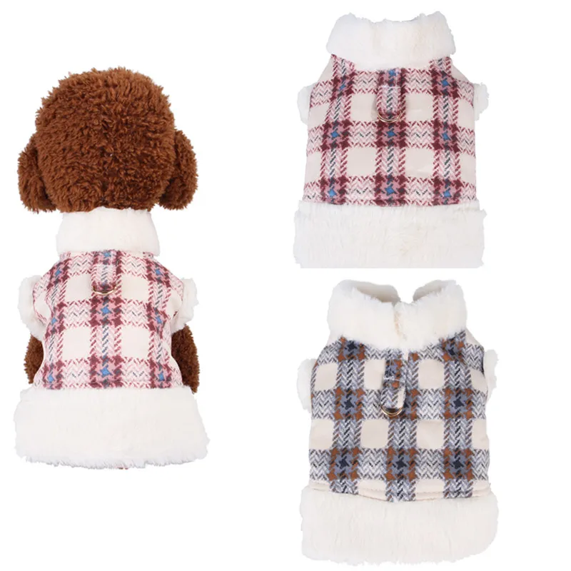 

High Quality Warm Pet Dog Clothes Winter Cat Puppy Coat Jacket Pomeranian Poodle Bichon Schnauzer Corgi Pet Costume Dog Apparel