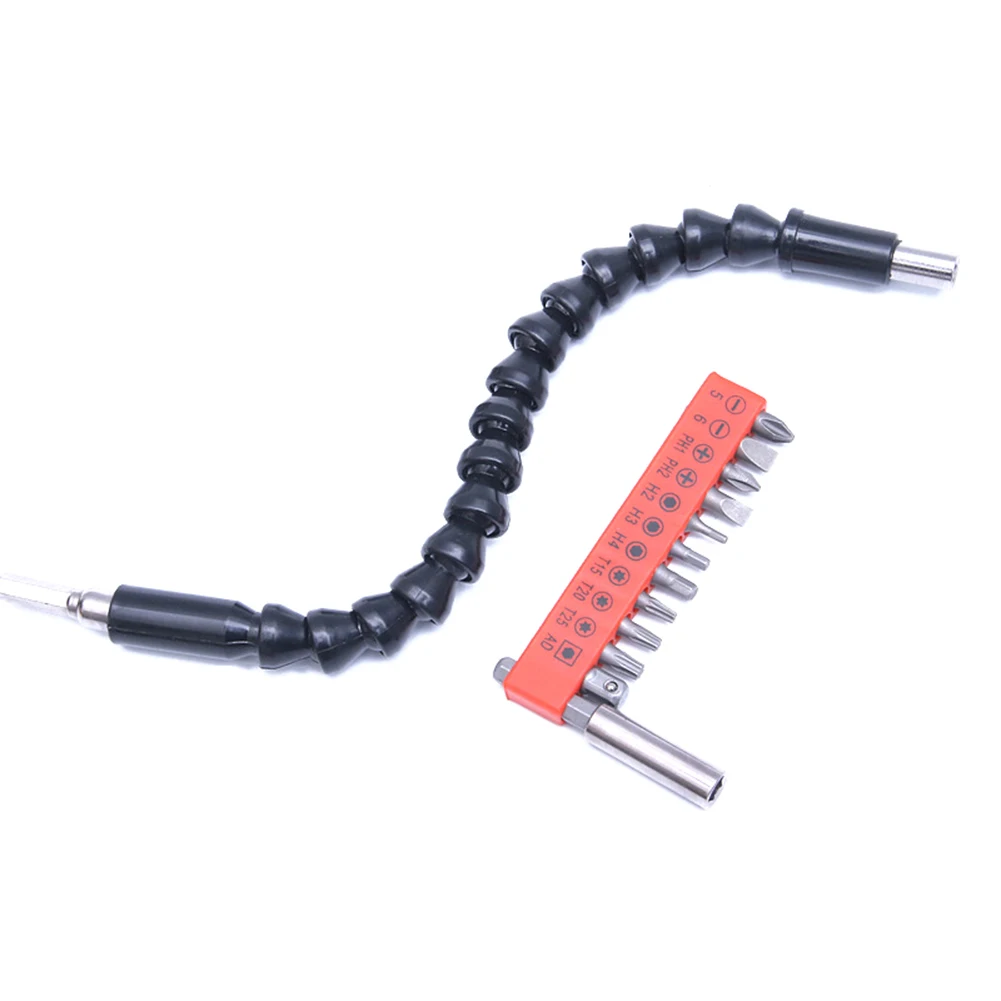 

3pcs Flexible Drill Bit Extension Kit with Screws Drill Bit Holder Tool for Repair DIY YS-BUY