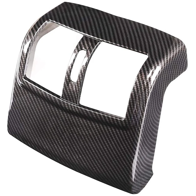 ABS Carbon Fiber Rear Air Condition Outlet Vent Cover Trim Sticker Accessories For Mercedes Benz W212 E-Class 2012-2015 | Автомобили и
