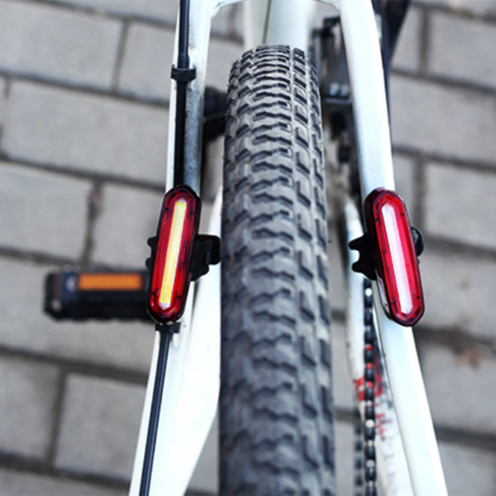 Велосипедный задний светильник USB Перезаряжаемые Mtb дорожный велосипед задний фонарь Водонепроницаемый Велоспорт Светодиодный фонарь светильник Безопасности Светильник для велосипеда