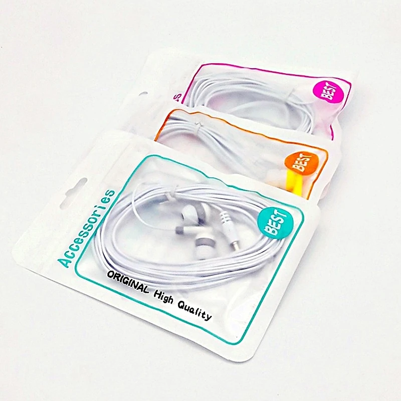 100pc 10.5*15cm  ziplock plastic bag cable bag zipper Plastic Packaging bag Gifts Small adorn article accessories packing bag 6