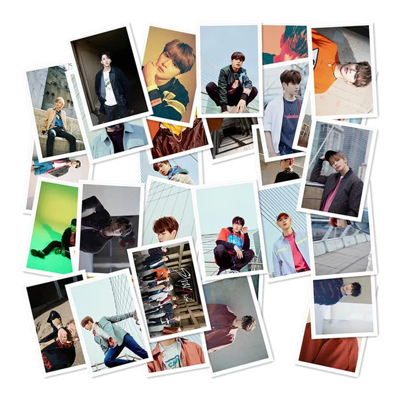 

40pcs/set Stray Kids Lomo Cards Photo Card Stickers Photocard Poster Gift Stationery Set