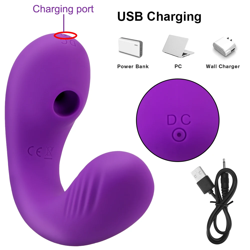 Sugvibrator för kvinnor masturbator g-punkt stimulator_voghion.com