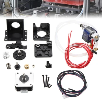 

1Pc Durable Metal + Plastic Hotend Spare Part 1.75/3.0mm Extruder Kit For 3D Printer Titanium Extruder Power Tool Accessories