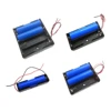 1Pcs 1/2/3/4*18650 Battery Storage Box Case DIY 1 2 3 4 Slot Way Batteries Clip Holder Container With Wire Lead Pin Z2 ► Photo 2/6