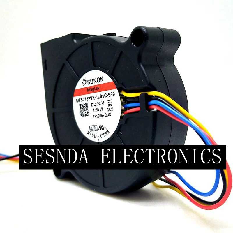Ventilador de Refrigeração para Impressora 3d Sunon Ventilador 5015 Pwm 24v 1.95w Mf50152vx1l01c-q99 24vdc - Imagem 2