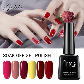 

Gelike 30Colors 8ml Color Sent Randomly Gel Polish Soak Off Gel Lacquer UV Led Nail Art Gel Polish Varnish Semi Permanent