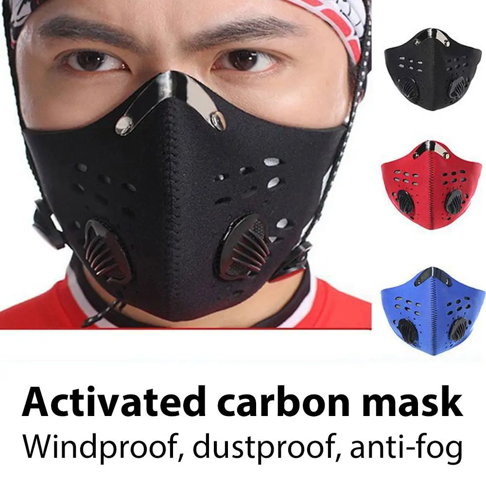

Portable Fog Mask Biker Mask Dust Proof Outdoor Windproof Riding Masks Anti Pollution Mask Sand prevention Breathable mask