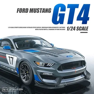 Модель автомобиля Tamiya в масштабе 1/24 модель FORD MUSTANG GT4 набор для самостоятельной