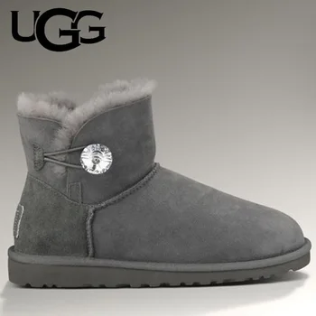 

Original Ladies Classic UGG Boots 1003889 Mini Boots With Button Ugged Women Boots Snow Boots For Women Australia Boots Fur Wool