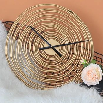 

Fun Fervent Nordic Creative Large Silent Wall Clock Modern Design Wall Clocks Living Room Office Relogio De Parede Home Decor
