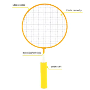 

racket training pats 2pcs outdoor sports paternity children Badminton Racket Set Indoor/Outdoor Entertainment Sport Game Toy
