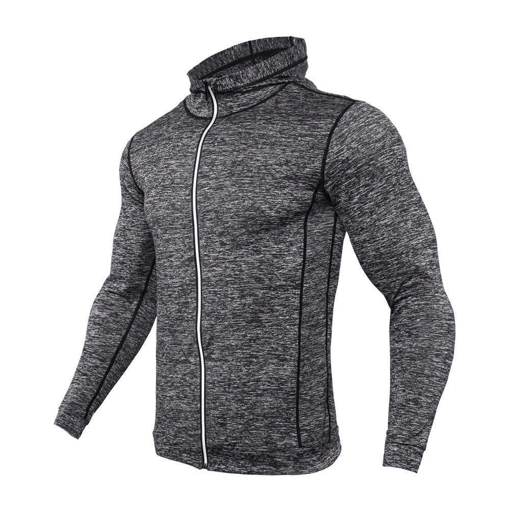 

New Mens Running Jackets Outdoor Sports Hoodies Jogging Hooded Hoody Sportswear Gym Tight Training Sweatshirts Fitness Jackets