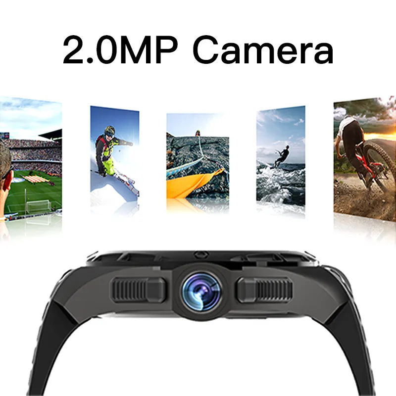 KOSPET KW68 3g Смарт часы для мужчин телефон 1 ГБ 16 ГБ 2.0MP камера монитор сердечного ритма Спорт 1,3" AMOLED gps Android Smartwatch
