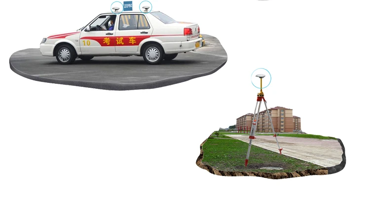 Модульная антенна GNSS Вождение тест транспортного средства внешняя RTK дифференциальная Грибная головка с высоким коэффициентом усиления