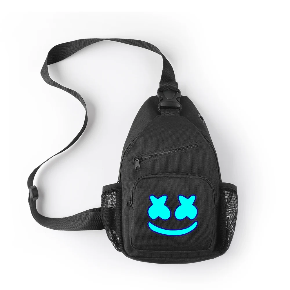 DJ Marshmallow рюкзак модные школьные рюкзаки для мальчиков и девочек студенческие сумки Оксфорд USB зарядное устройство многофункциональная дорожная сумка для ноутбука