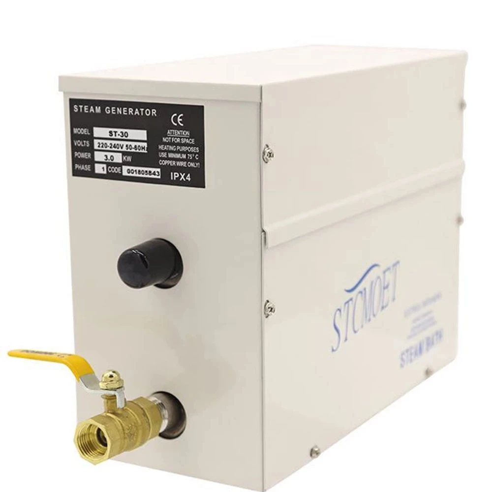 3KW220VSaunaMachineSteamGeneratorHomeSteamroommachineWet