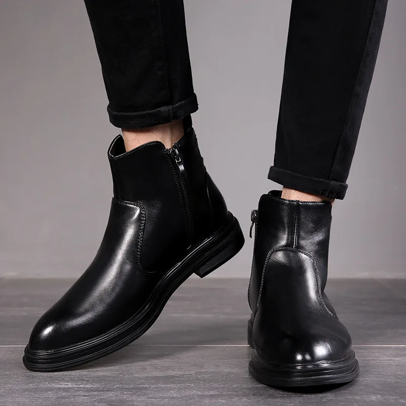 black boots formal