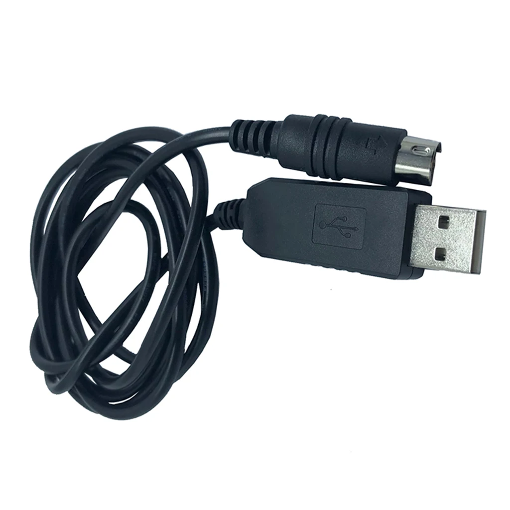 LD-C105 1.5m 59 inch USB to GATTO  Din6 Programmed Cable for Kenwood TS-440 TS-450 TS-680 TS-690 TS-790 TS-850 TS-940