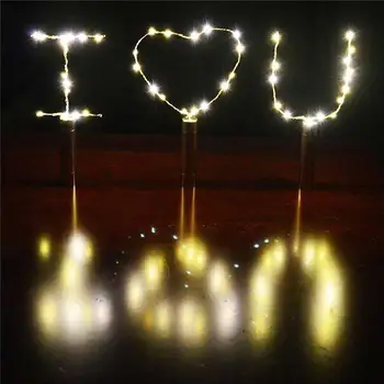 

LED cork string lights battery-powered garland wine bottle lights copper wire color string lights for party decoration